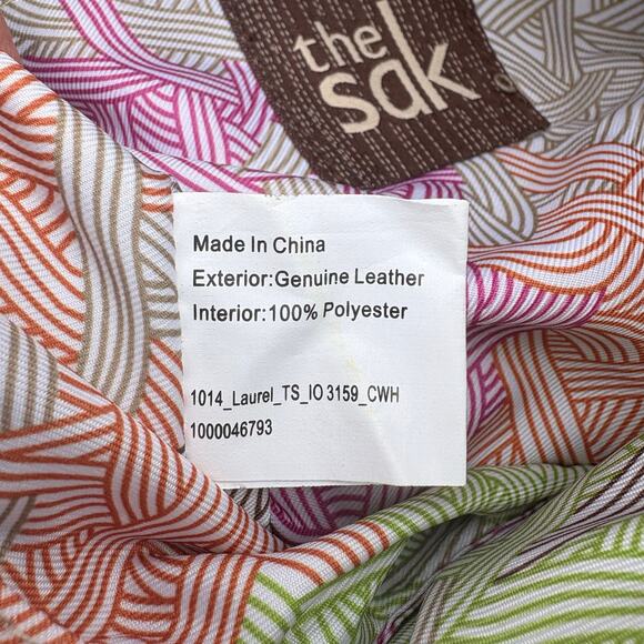 The Sak Laurel Purse Black Pebbled Leather Crossbody Classic Travel Casual - Picture 7 of 9